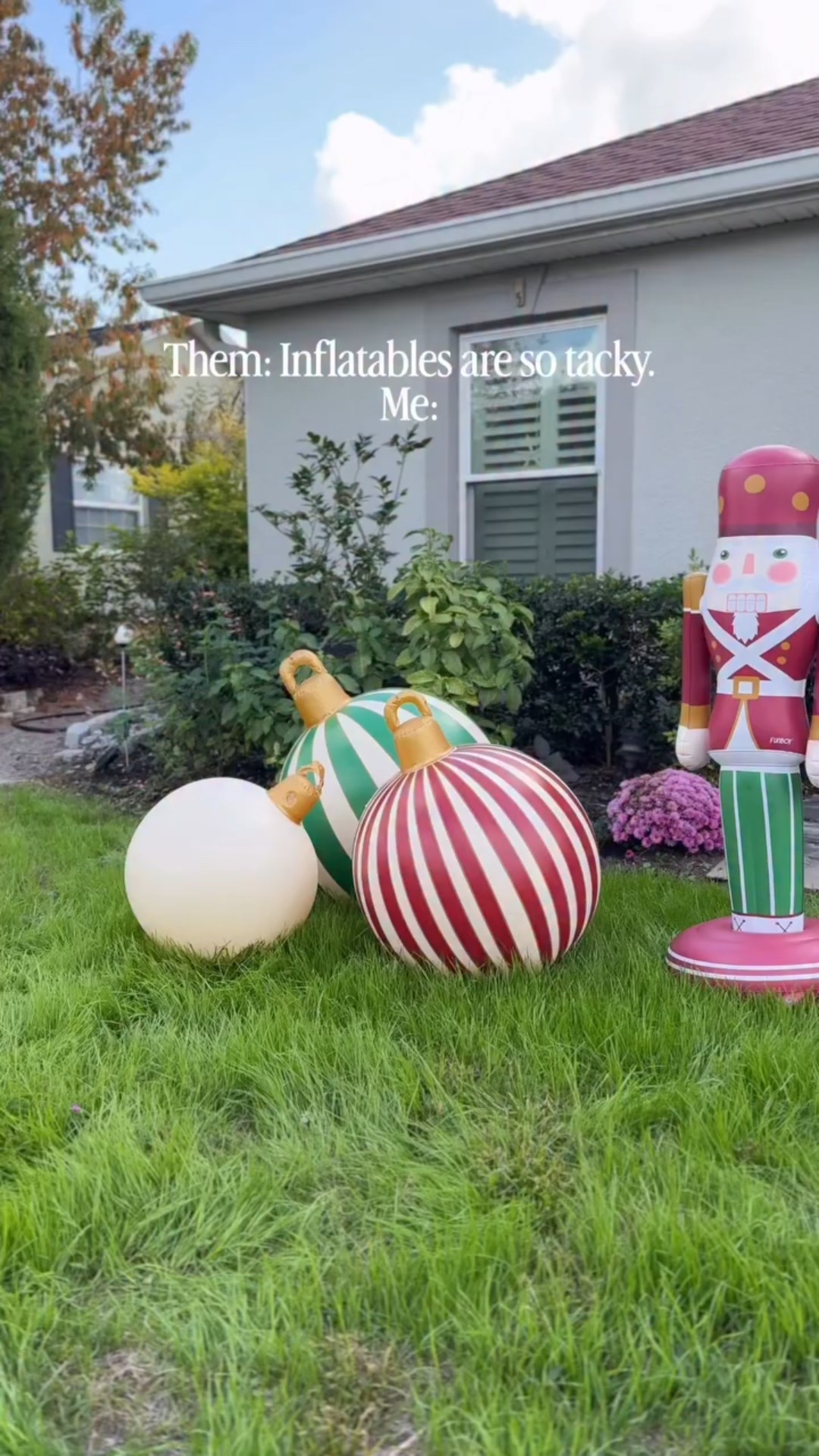 Them: “Inflatables are so tacky.”
Me: proceeds to fill my yard with the cutest @funboy Christmas inflatables available at Walmart 😂🎄

festive joy > opinions 🙌🏼 Which one are you grabbing first?!
#walmarthome #diyhome #embraceyourspace

#LTKSeasonal #LTKHome #LTKHoliday