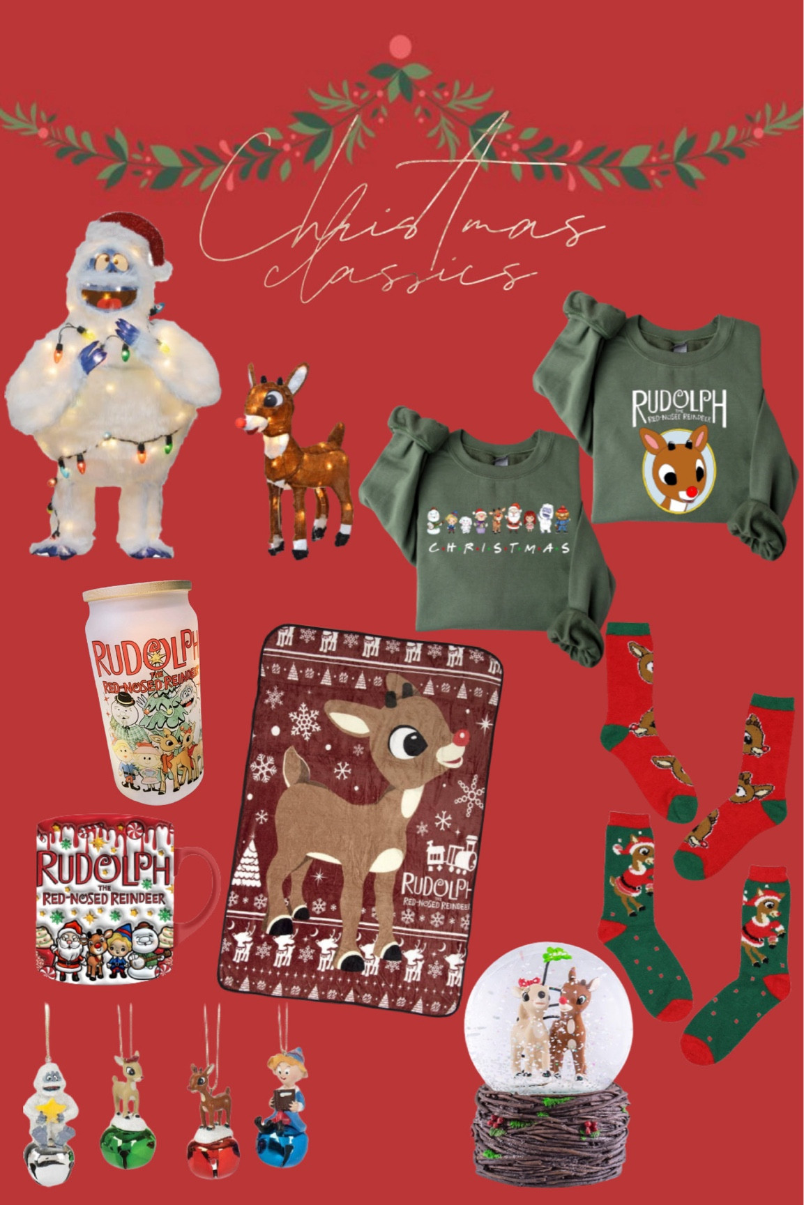 Christmas classics - Rudolph the red nosed reindeer ❤️🎄


#LTKHoliday #LTKfamily #LTKGiftGuide