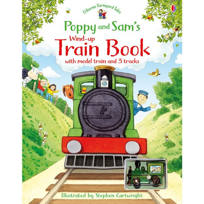 Poppy and Sam’s Wind-Up Train Book | Maisonette