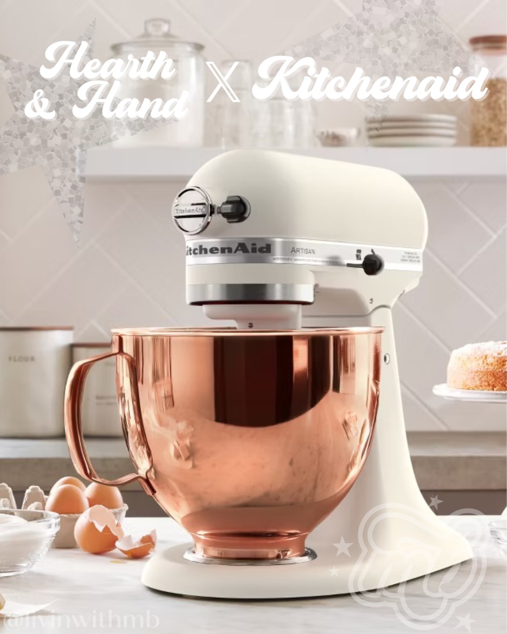 This Kitchenaid mixer in collab with Hearth & Hand is 🤌🏼

#LTKHome #LTKSeasonal #LTKGiftGuide