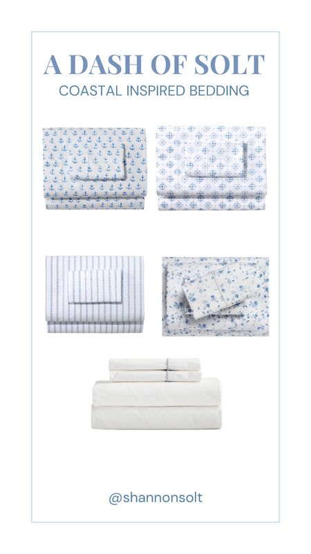 Coastal inspired bedding: sheet sets! We are need in some new sheets and so I rounded up some coastal inspired/blue and white sheet sets for my coastal loving people! 

Bedding, coastal inspired, coastal, blue and white, coastal home, coastal living, coastal life, lake house, lake living, coastal home, home, sheets, sheet sets, king size bed, blue and white home decor, home decor 

#LTKU #LTKSale #LTKhome