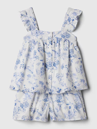 babyGap Floral Outfit Set | Gap (US)
