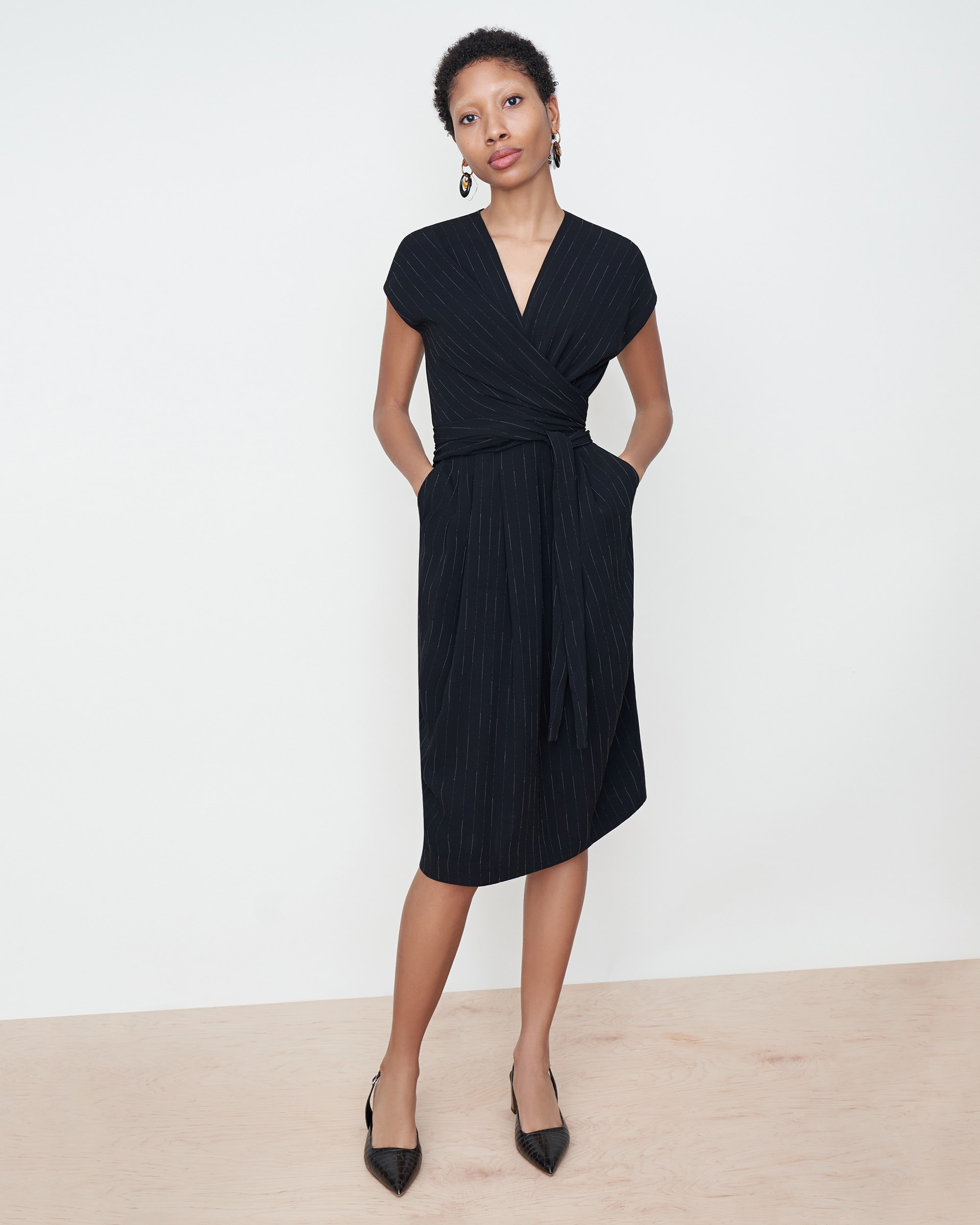 The Noel Dress—Faded Stripe | MM LaFleur
