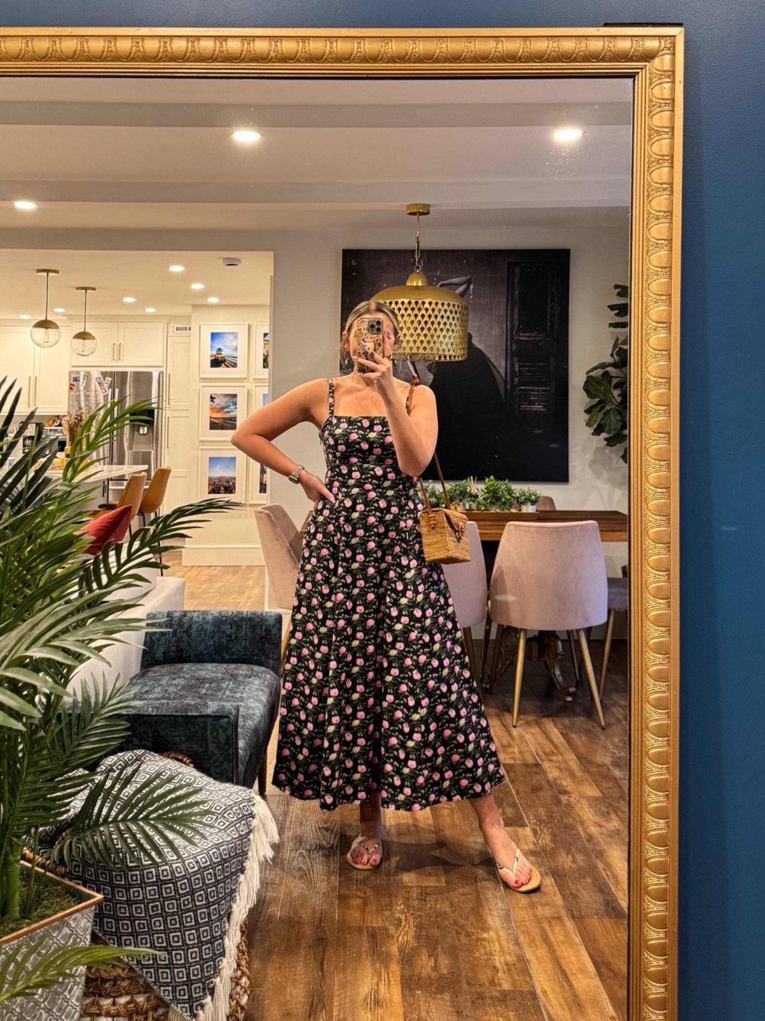 Potentially my favorite style dress of all time! Hill house Margot dress wearing a large. Summer dresses, summer dress, summer outfit

#LTKStyleTip #LTKMidsize #LTKSeasonal