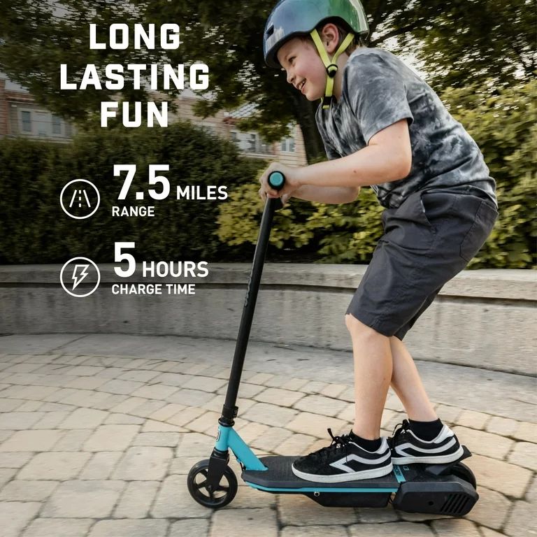 Mongoose React E1 Electric Scooter for Kids 8+, 6 mph, Black and Blue | Walmart (US)