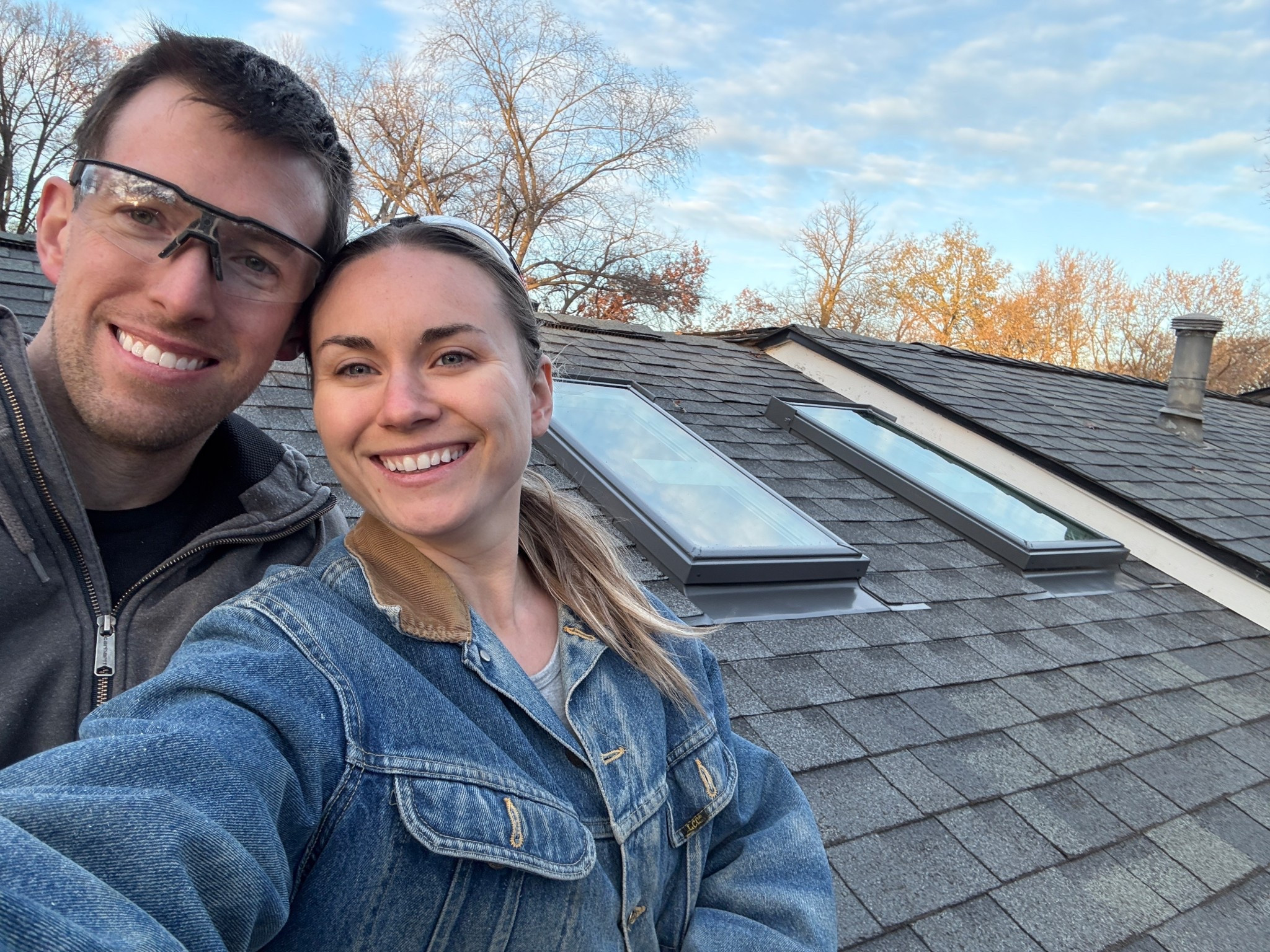 One of my favorite moments - when we finished installing our skylights after 2 days of learning how! This house is making us stronger one project at a time 

#LTKHome #LTKdayinmylife