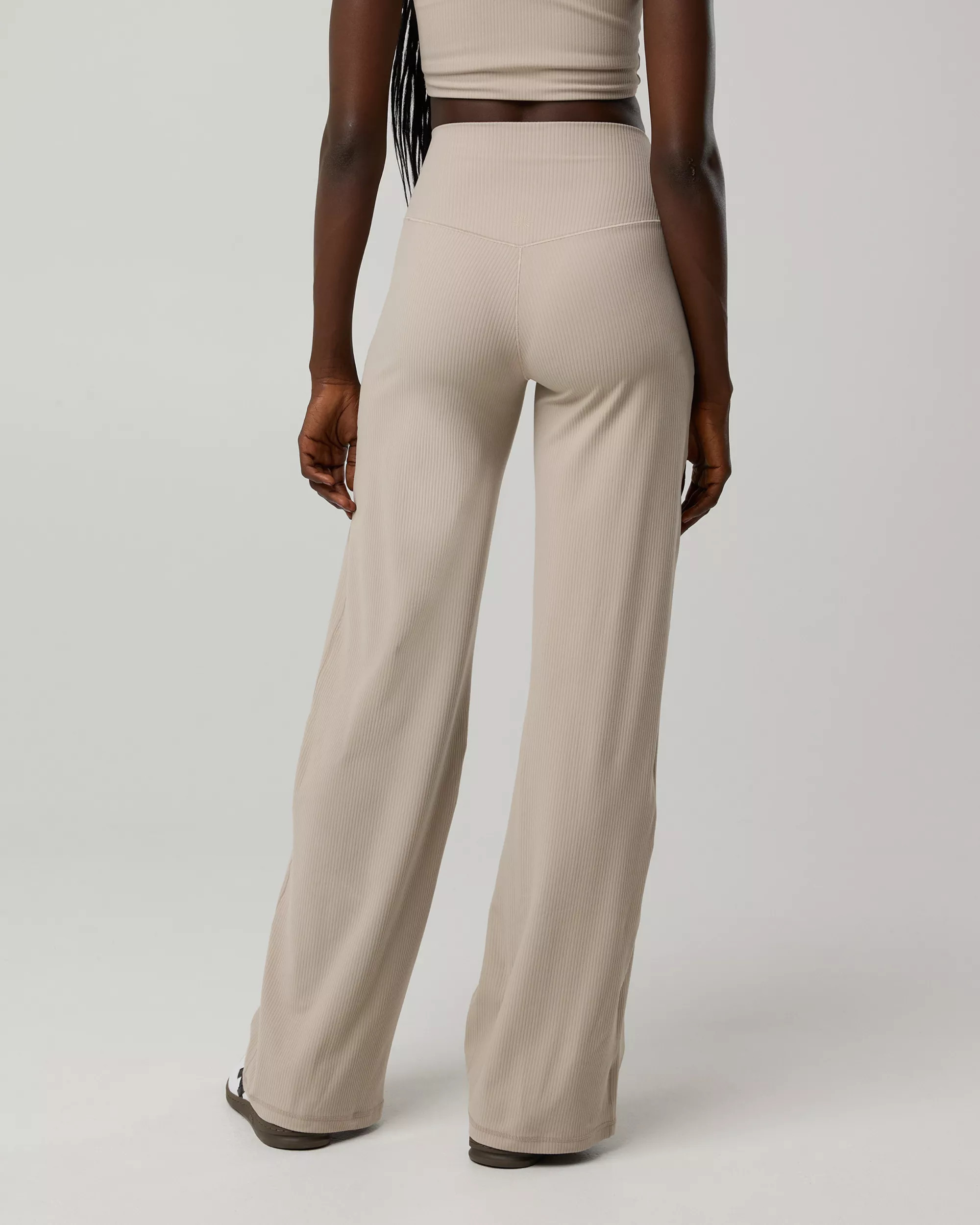 OFFLINE By Aerie Real Me XTRA Ribbed High Waisted Trouser | Aerie
