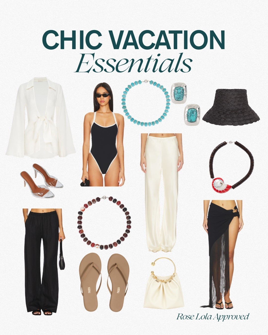 Chic vacation essentials 🌴

Resort wear, vacation outfits, beach, swimwear.

#LTKootd #LTKgrwm #LTKSeasonal