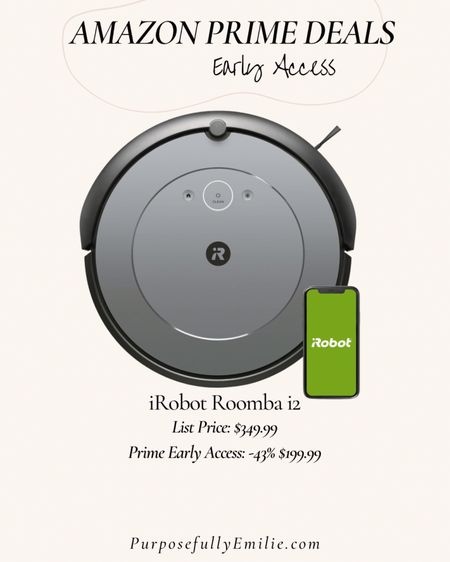 Roomba Vacuums on sale! #amazon #amazondeals #dealdays #amazonprime #primeday 

#LTKsalealert #LTKSeasonal