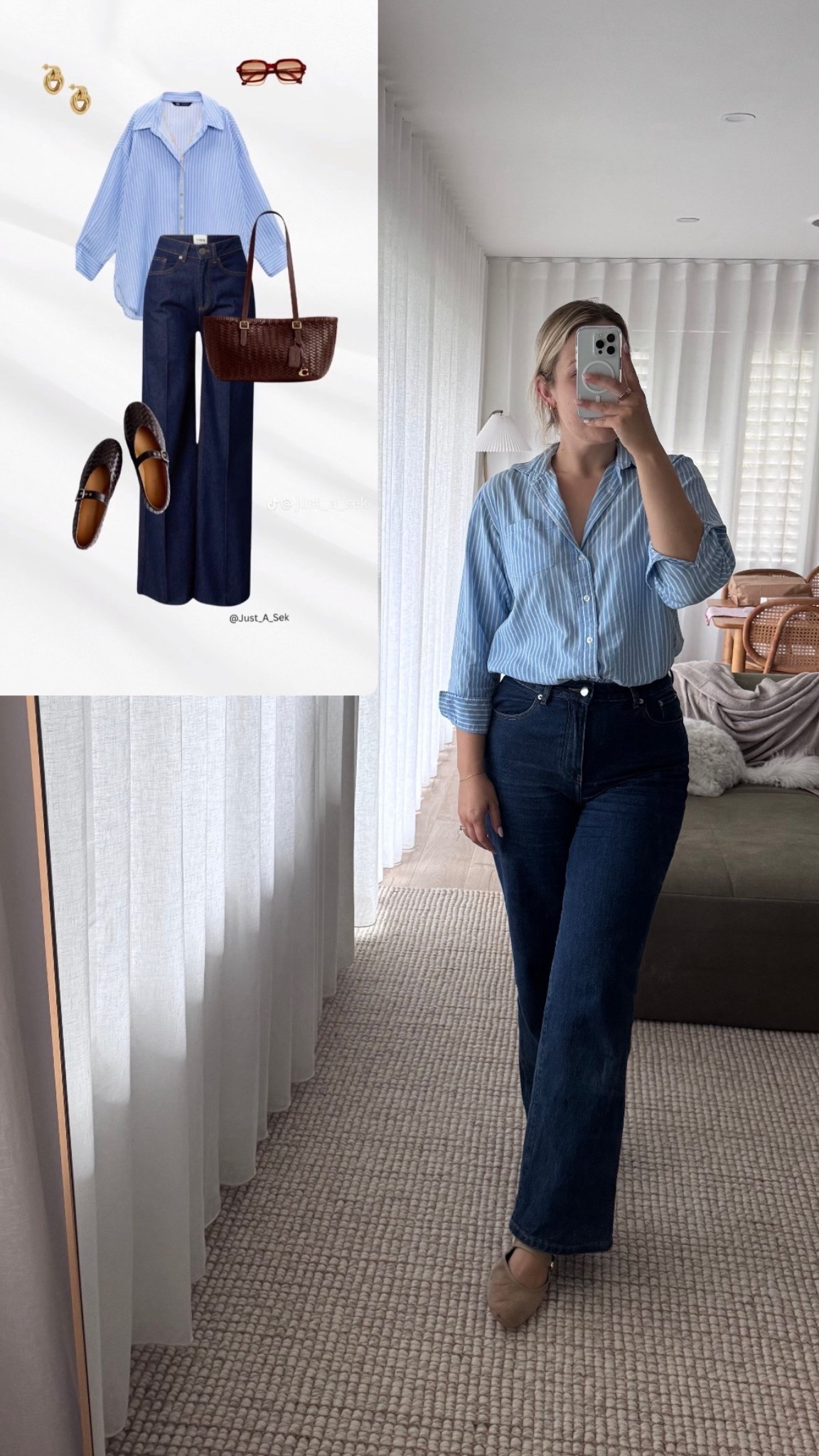 Day 78 of recreating Pinterest outfits using clothes I already own to stop my shopping addiction 

#LTKjeans #LTKmidsize #LTKstyletip