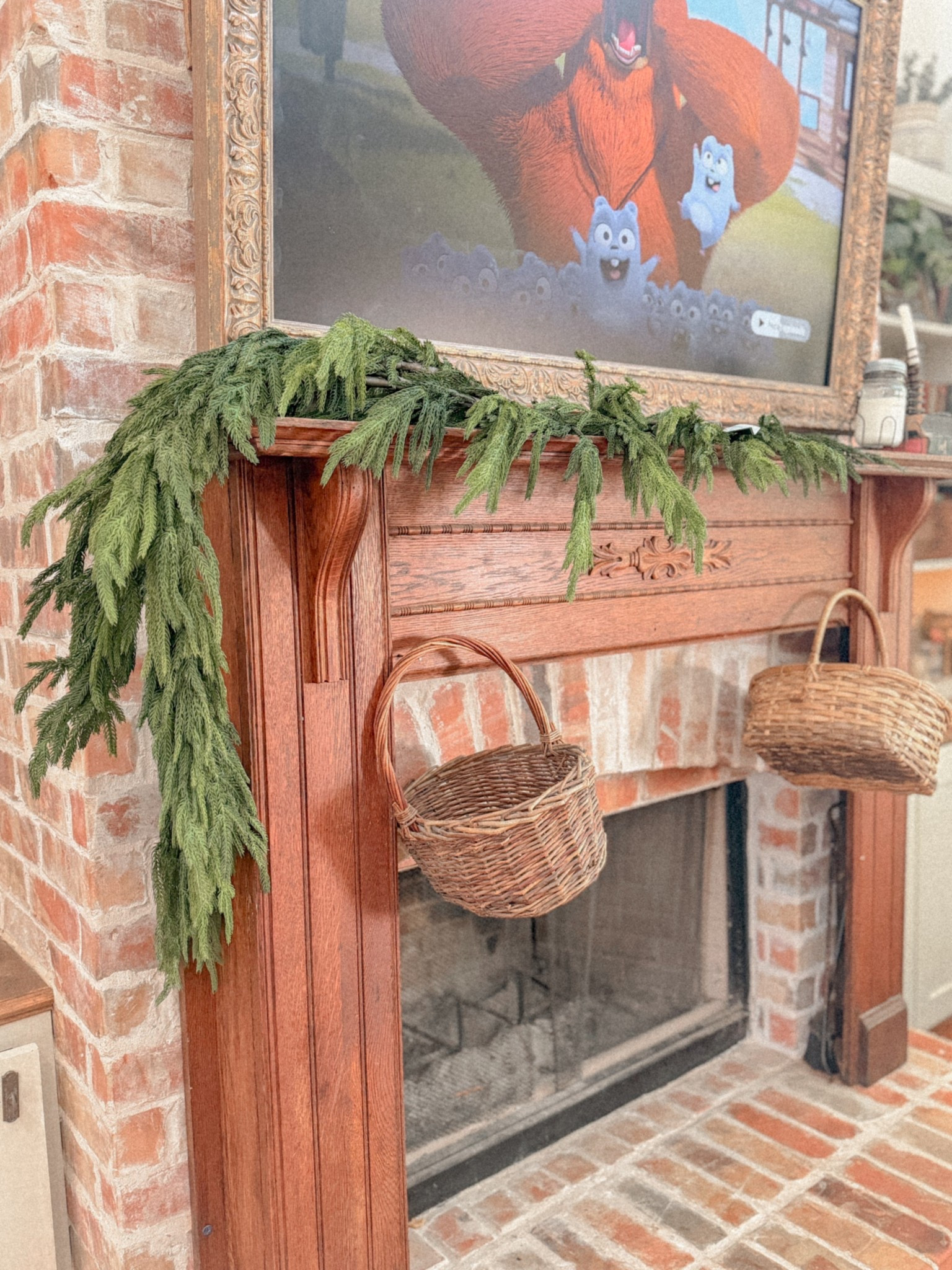 Norfolk real touch pine garland on MAJOR sale! 50% off plus an additional 25% off with code WINTER25 
Run and stock up! 

#LTKFindsUnder50 #LTKSeasonal #LTKSaleAlert