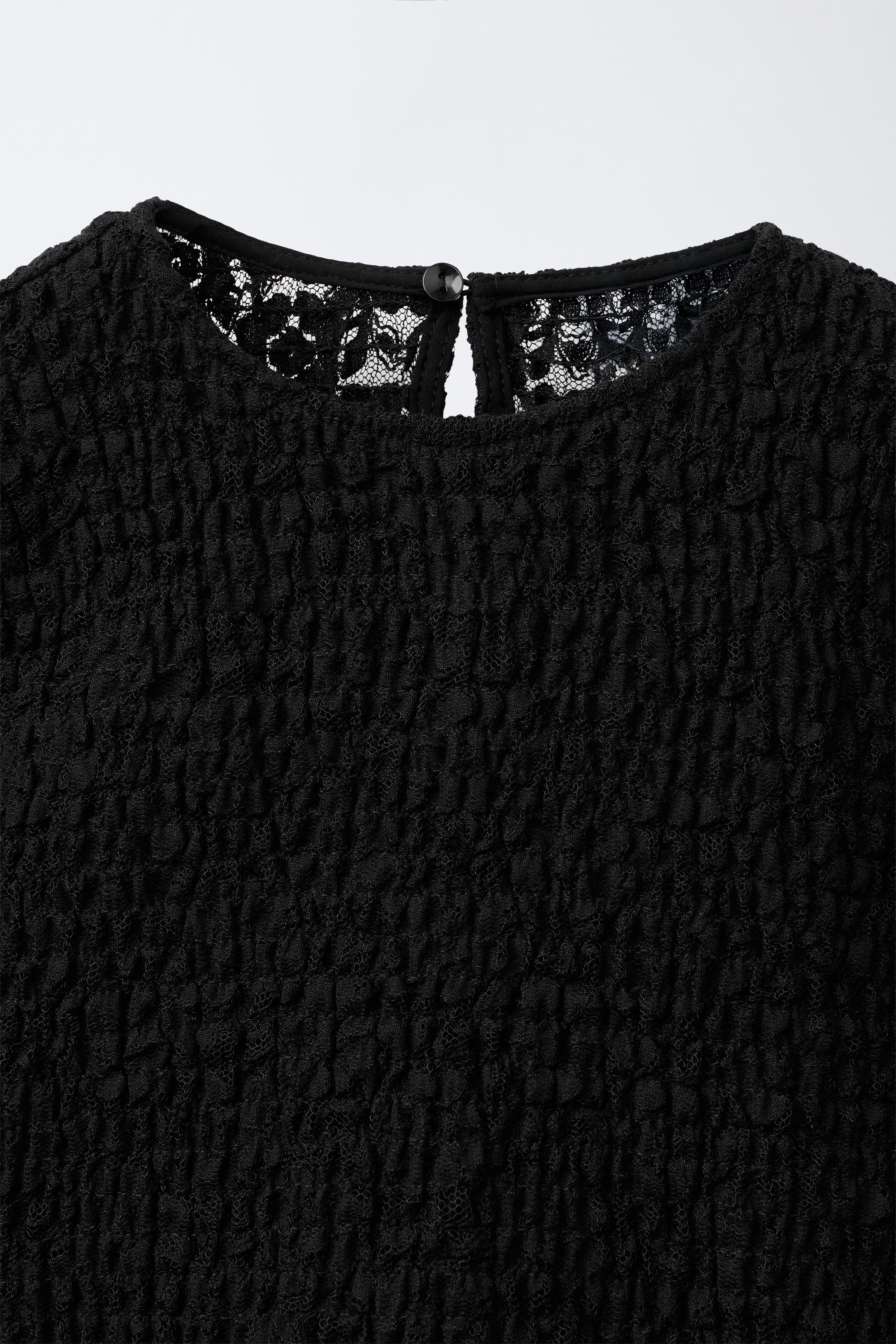 STRETCH LACE TOP | Zara US