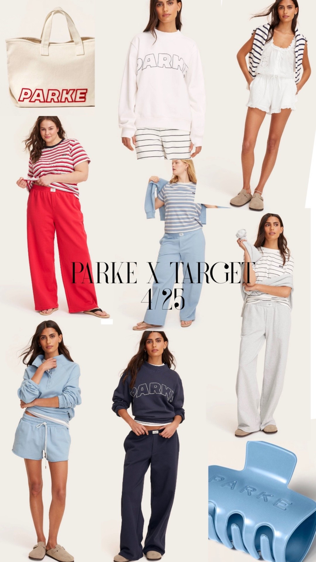 PARKE X TARGET 
Drops 4/25
Get ready to shop!
#firstlook #parke #target #parke #chelseaparke #parketargetcollab #ltkparke #targetstyle #targetfashion

#LTKSeasonal #LTKmomlife #LTKootd