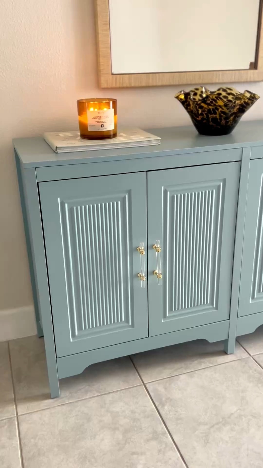 the BEST look for less!! if you’ve been eyeing the viral cabinet from Costco I finally find a dupe that is way less than half the price! It is slightly smaller than the original but is still a great size. I love the color and think it makes the perfect table for our entryway that has a ton of storage! 


grandmillennial, dupe, look for less, grandmillennial home, classic home, Serena and lily, home decor, coastal home

#LTKHome #LTKSaleAlert #LTKvlog