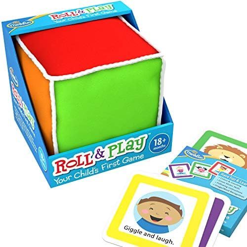 ThinkFun Roll and Play Game for Toddlers - Your Child's First Game! Award Winning and Fun Toddler To | Amazon (US)
