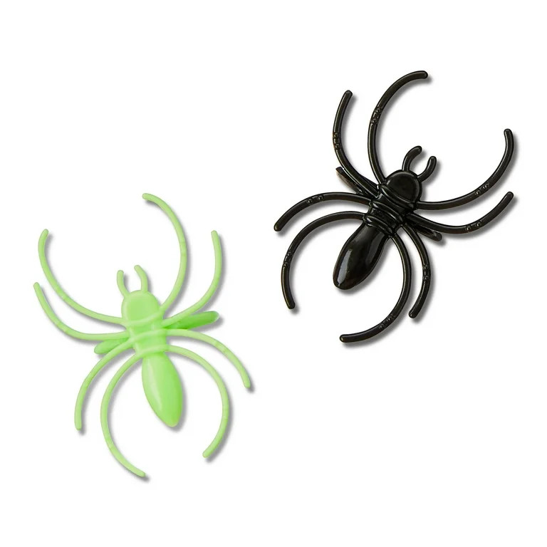 Halloween Spider Rings, 40 Pieces, 4 Plastic Materials, Ages 3+, Multi-Colors, Party Favors, by W... | Walmart (US)