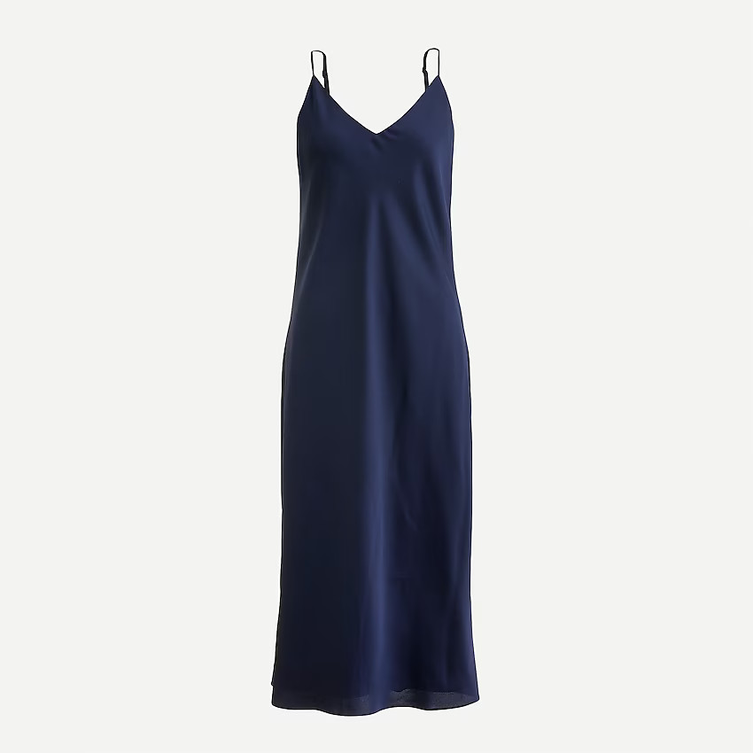 Bias-cut slip dress | J. Crew US