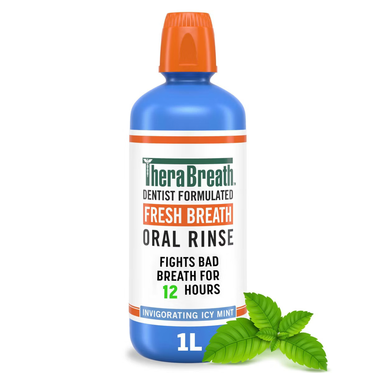 TheraBreath Fresh Breath Mouthwash - Icy Mint | Target