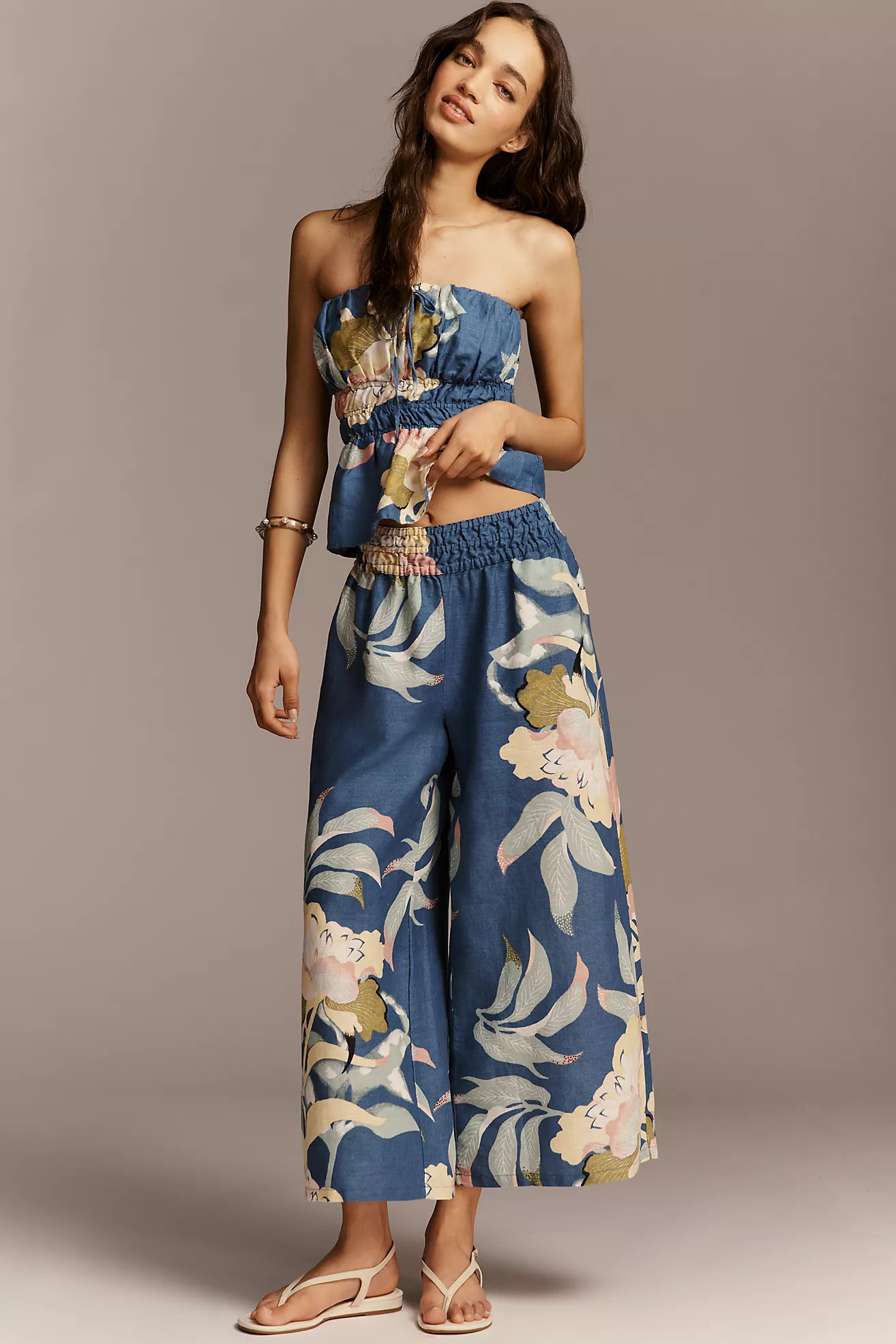 The Somerset Strapless Blouse | Anthropologie (US)