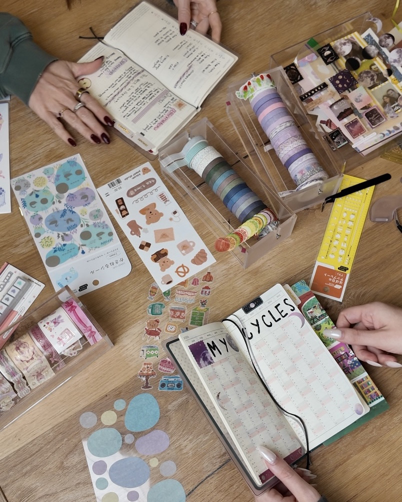 Setting up our planners for 2026!

Shop with me, journaling, journal, planner, planner supplies, journal supplies, journaling supplies, haul, shopping haul, stationery haul, analog, new year reset, crafty, crafts, crafting, planner layout, hobonichi weeks, hobonichi layout, hobonichi inspo, planner inspo, journal layout

#LTKdayinmylife #LTKvlog #LTKSeasonal