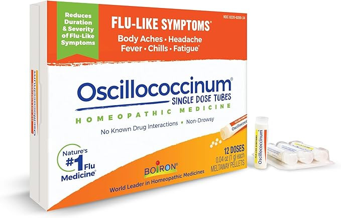 Boiron Oscillococcinum for Relief from Flu-Like Symptoms of Body Aches, Headache, Fever, Chills, ... | Amazon (US)
