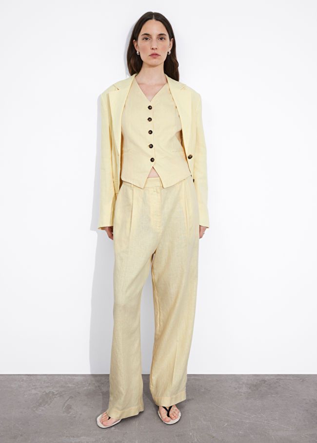 Wide Linen Trousers | & Other Stories (EU + UK)