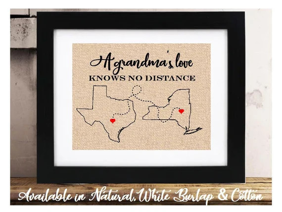 Personalized A Grandma's Love Christmas Gift for Grandma  | Etsy | Etsy (US)