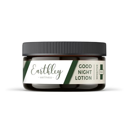 Earthley Wellness, Good Night Lotion, Apricot Oil, Filtered Water, Magnesium Chloride, Mango Butter, Kokum Butter and Candelilla Wax (6oz, Sensitive) | Amazon (US)