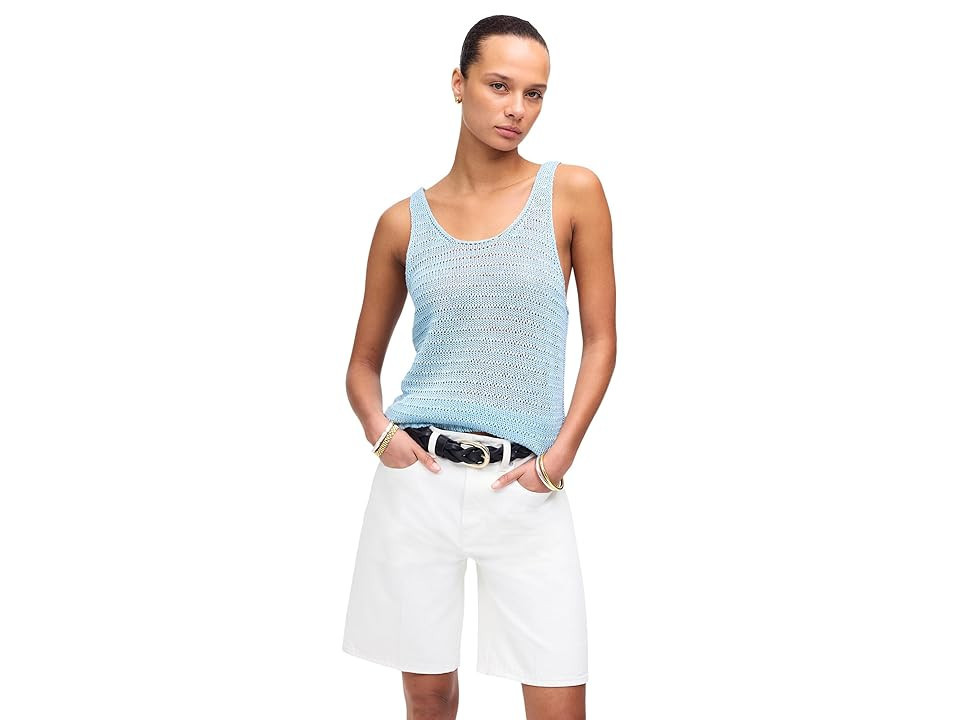 Madewell Bermuda Shorts In Pure White Women's Shorts Pure White : 29, Cotton/Denim | Zappos