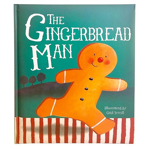 The Gingerbread Man Padded Hardcover Christmas Storybook | Amazon (US)