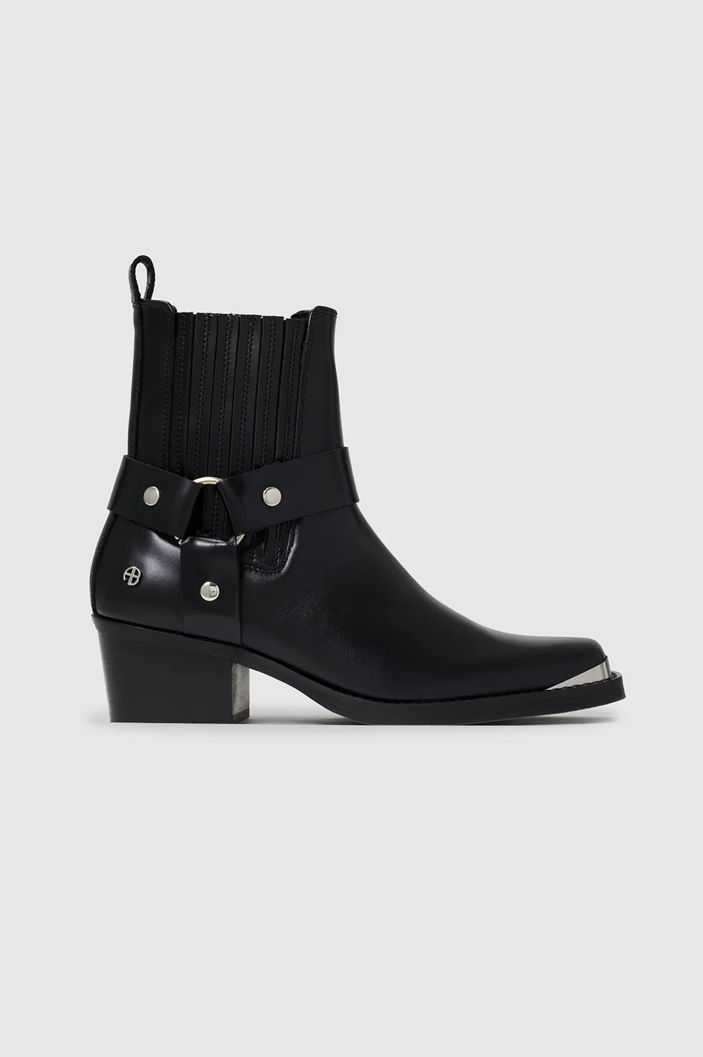 Mid Biker Boots - Black | Anine Bing