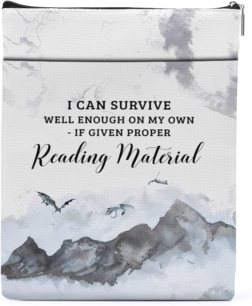 Cartoon Merchandise Book Sleeve Book Cover Book Lovers Gifts Princess Gifts Book Club Gifts Booki... | Amazon (US)