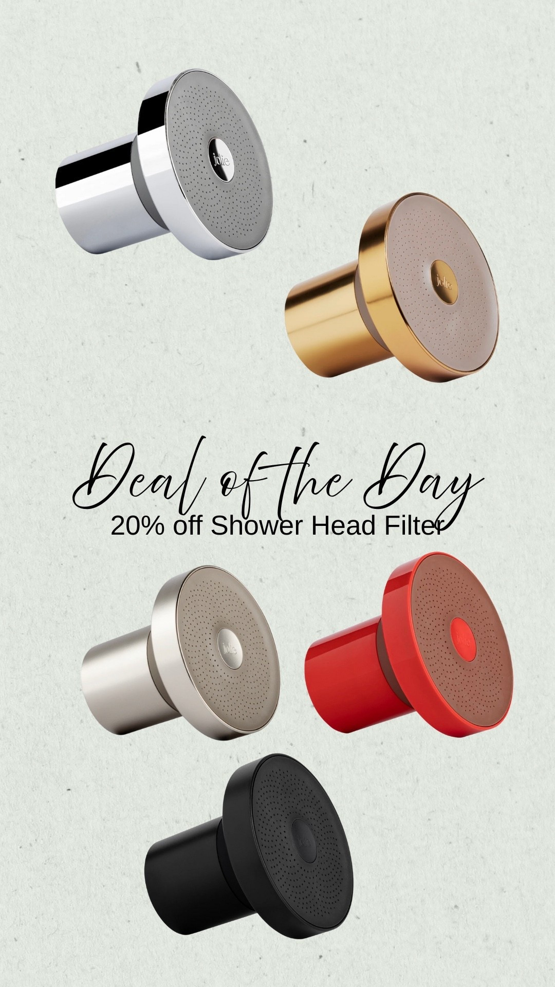 If your hair and skin aren’t feeling and looking it’s best, your water can be a biiiig contributor to that. Adding a shower filter will help filter out chemicals and other elements in your water causing skin and hair to be dull, dry, and damaged. This is the Viral filter everyone talks about and it’s 20% off right now! 

#LTKgrwm #LTKBeauty #LTKSaleAlert