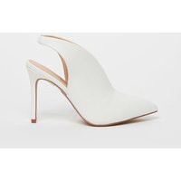 White Slingback Shoe Boot | Debenhams UK