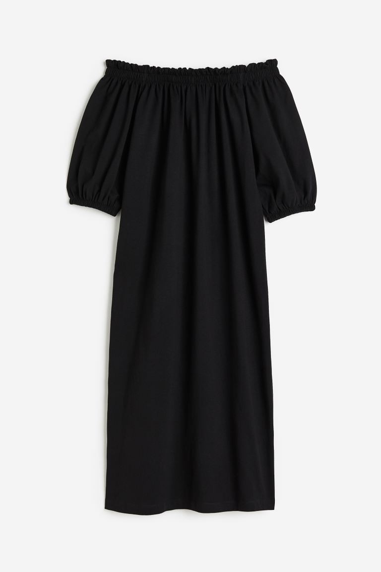 Off-the-shoulder dress | H&M (UK, MY, IN, SG, PH, TW, HK)