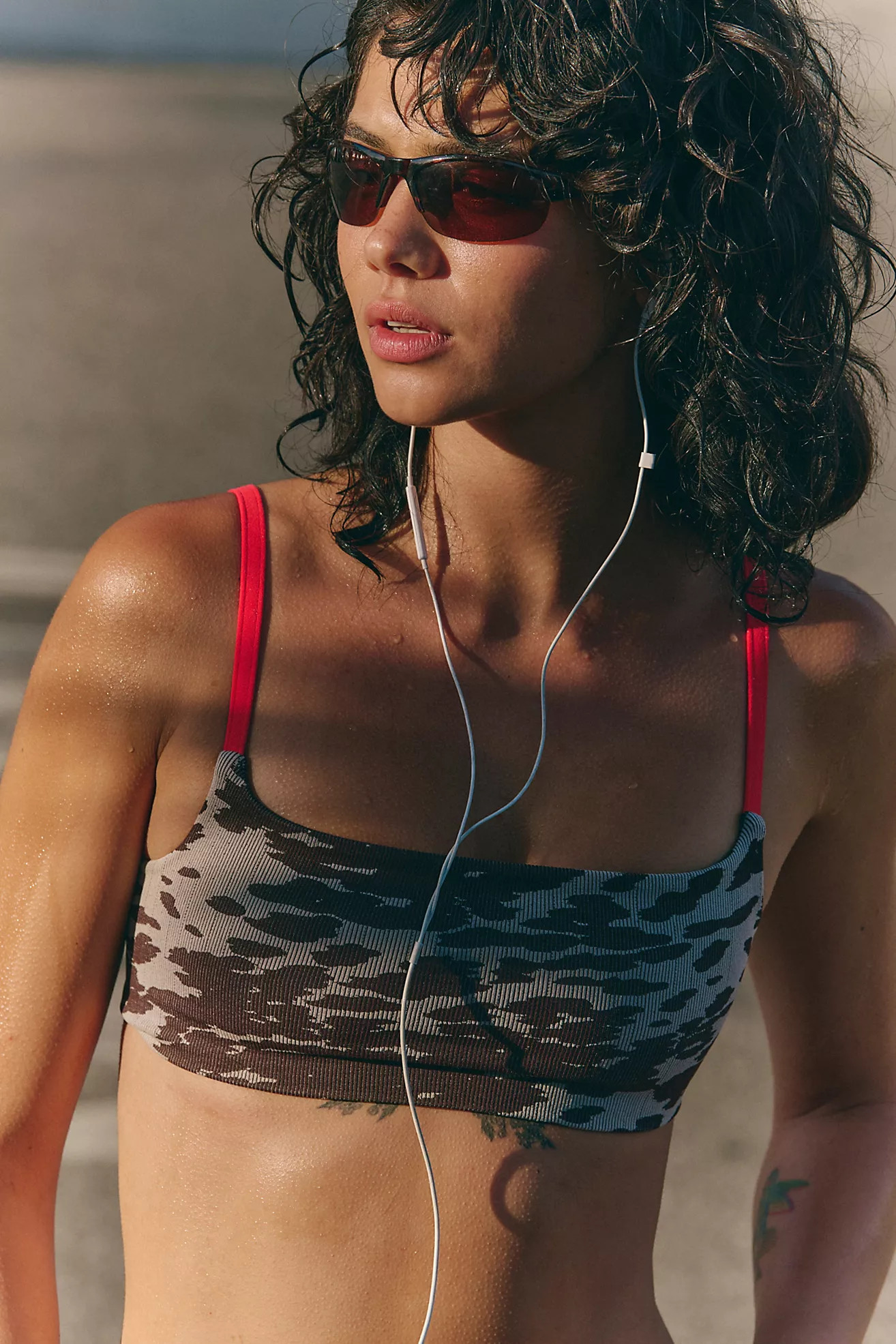 Tighten Up Reversible Printed Bra | Free People (Global - UK&FR Excluded)