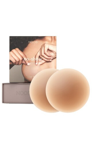 NOOD No-show Reusable Round Nipple Covers 3 Inch in Tan. | Revolve Clothing (Global)