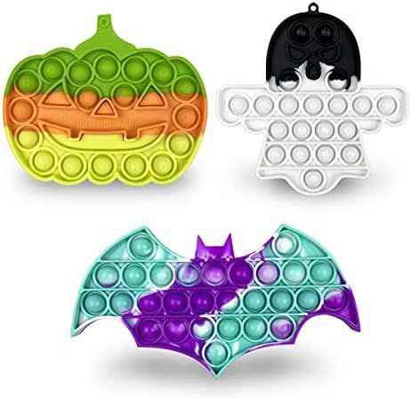Jofan 3 Pack Halloween Pop Fidget Toys Packs for Kids Girls Boys Halloween Party Favors Halloween... | Amazon (US)