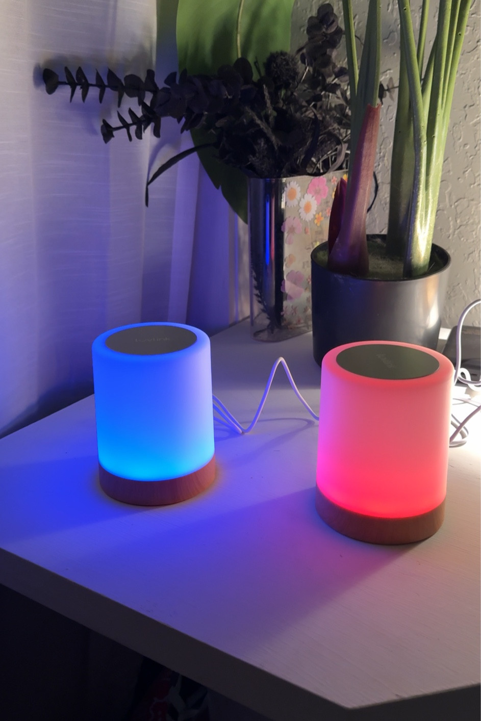 The lamp for my long distance sister and I! if one of us taps the lamp and chooses and color, it’ll make the others lamp light up with that color! 😭🖤

#LTKCyberWeek #LTKHoliday #LTKGiftGuide