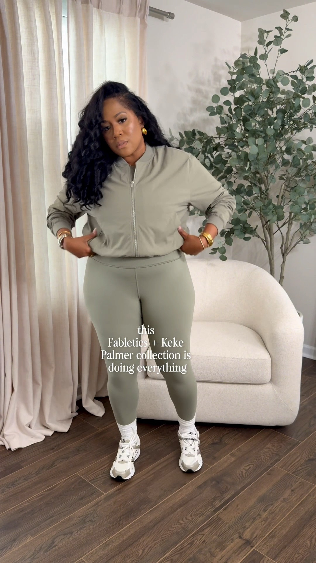 Loving this collection from @Fabletics 
Jacket & Blazer sz XL
Pants & Bra Tops XXL (size 18/38DD)
I like for full length legging but also available in 7/8 length