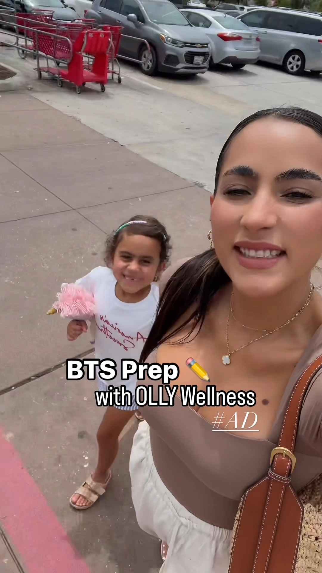 #ad Come shopping with us @target to stock up on our @ollywellness supplements before school starts! Grabbing daily vitamins for the entire family to help us start the school season with our best foot forward! #Ollywellness #target #targetpartner #target 



#LTKFamily #LTKKids