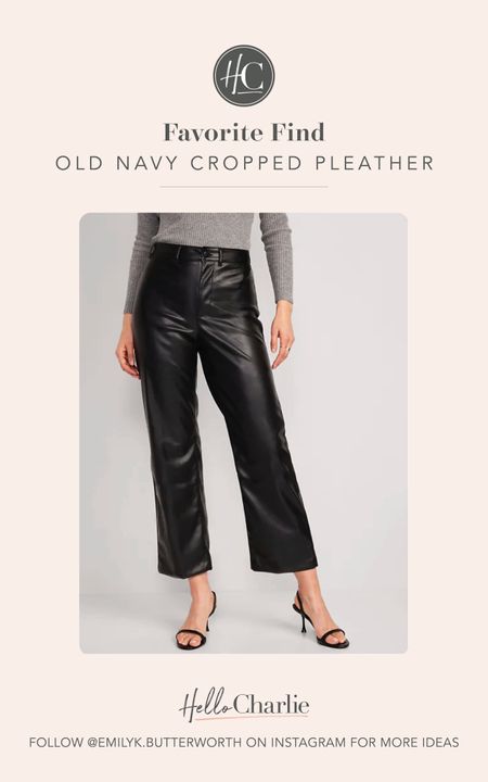 Cropped high waisted pants are my jam and I love these for the holidays with a cute sweater or graphic crew - I imagine them paired with a sparkle boot or ballet flat. 


#LTKHoliday #LTKSeasonal #LTKfindsunder50