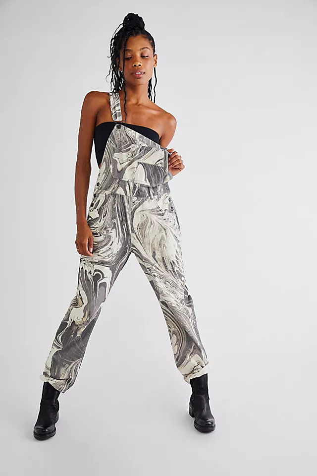 Ziggy Printed Overalls | Free People (Global - UK&FR Excluded)