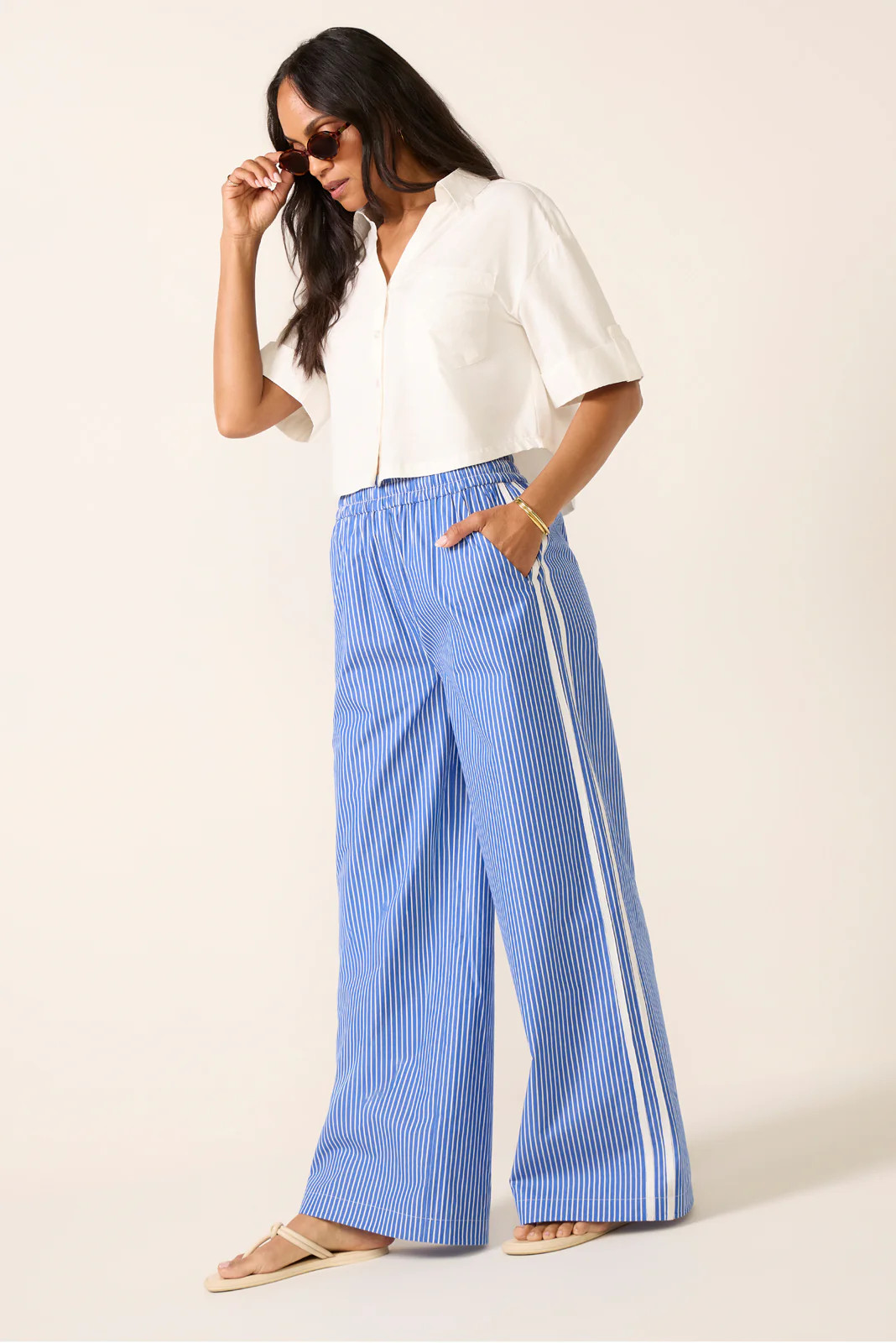 Tala Poplin Track Pant | Evereve