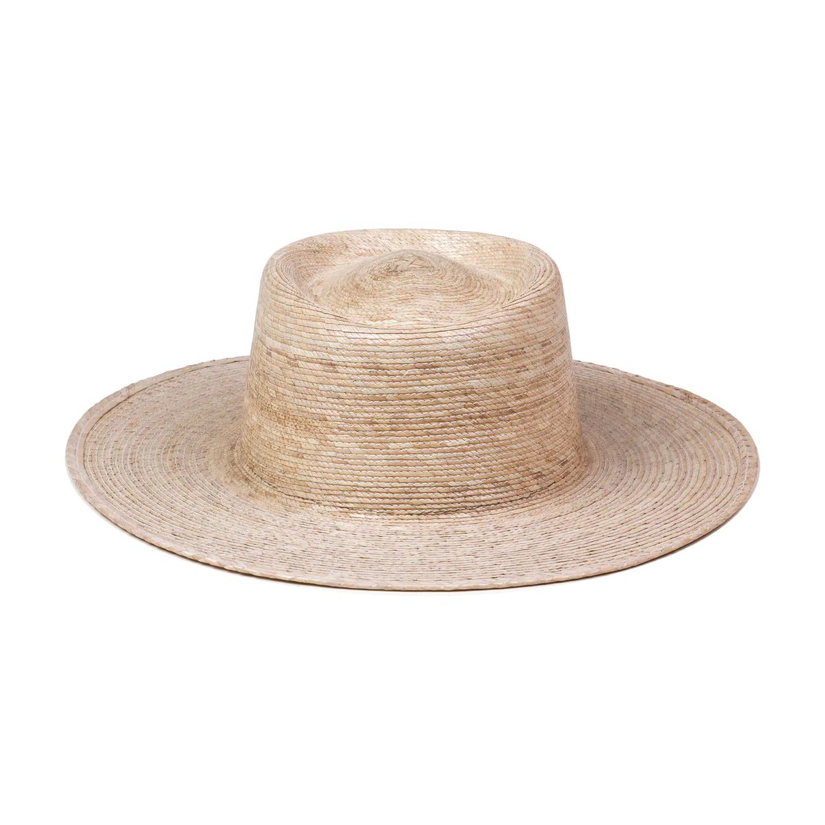 Palma Boater - Straw Boater Hat in Natural | Lack of Color US | Lack of Color