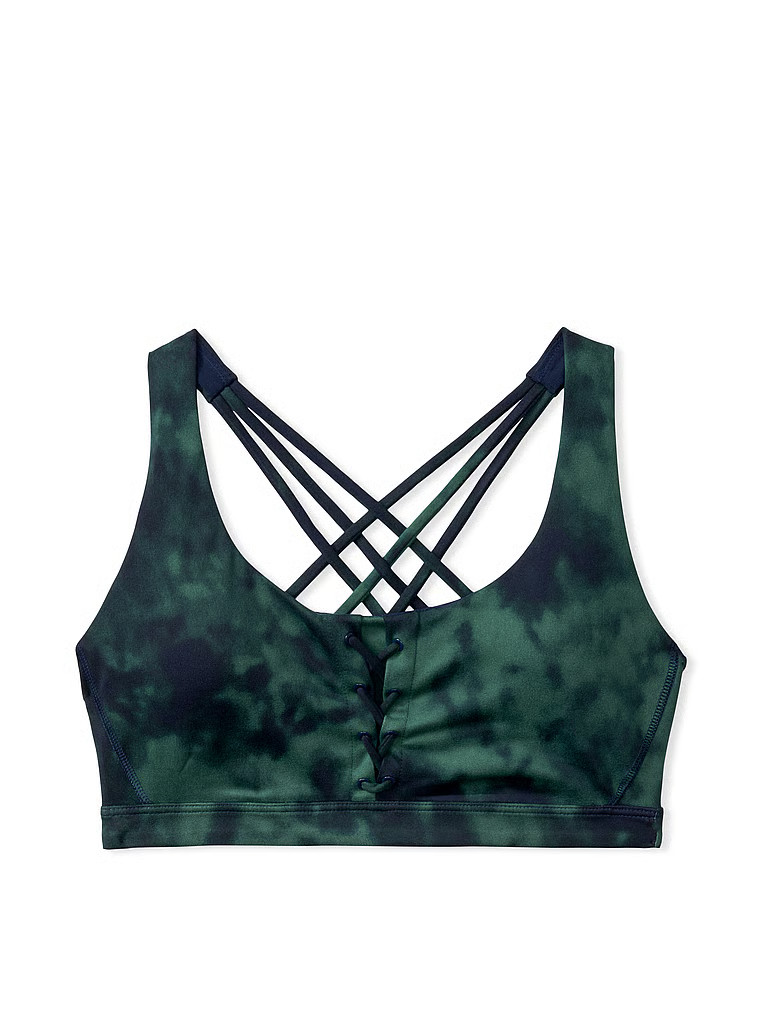 Flow On Point Strappy Back Heathered Bra | Victoria's Secret (US / CA )