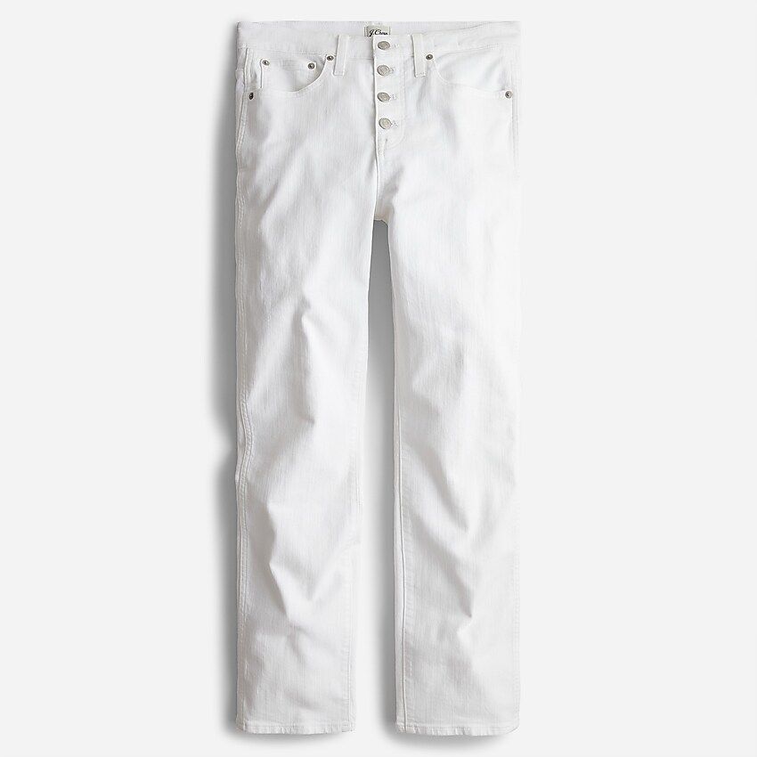 10" vintage slim-straight jean in white | J.Crew US