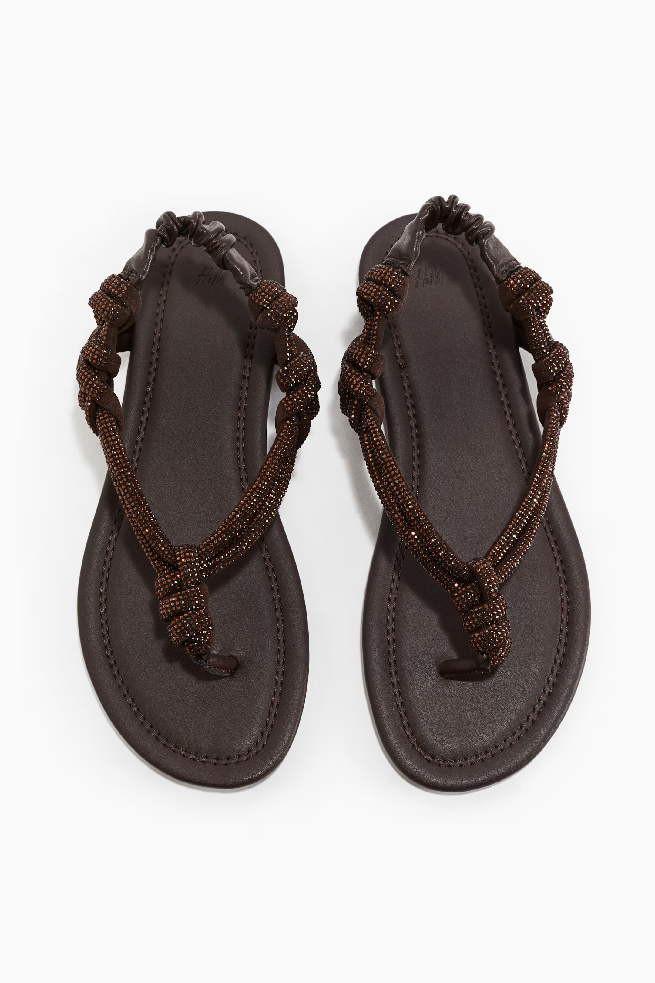 Rhinestone-embellished sandals | H&M (UK, MY, IN, SG, PH, TW, HK)