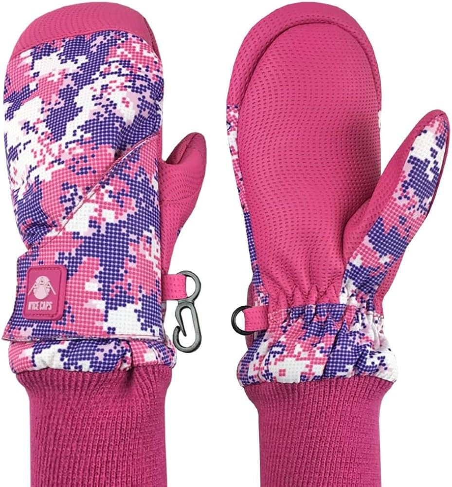N'Ice Caps Kids Waterproof Snow Mittens Cold Weather Thinsulate Insulated | Amazon (US)