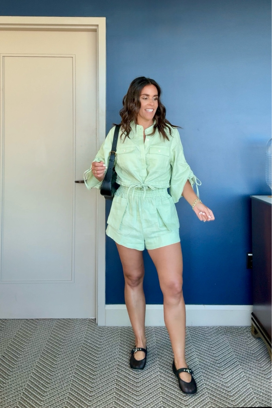 Sweetest green set from Shopbop  
